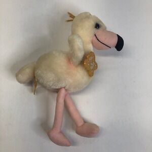 Russ Berrie Laverne Flamingo‎ Plush Stuffed Animal Toy Vintage Collectible